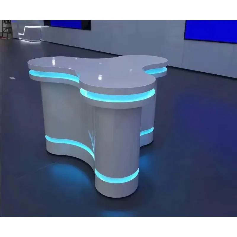 Tables - Meja Display Bundar Bercahaya Nakajima, Stand