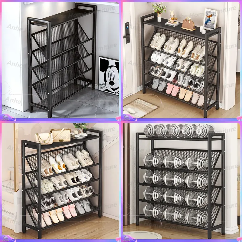 Shoe Rack Cabinet Narrow Entryway - Rak Sepatu Ultra Tipis Multi Lapis