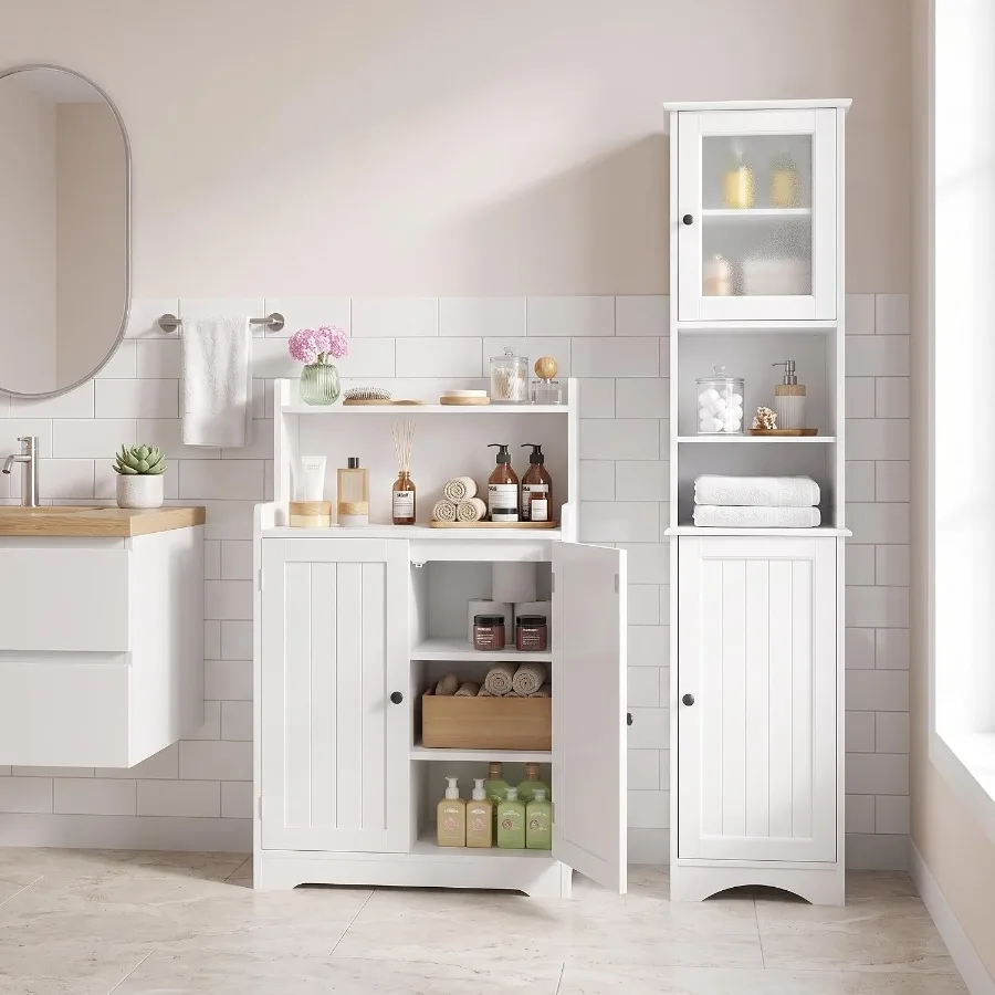 Storage - Set lemari penyimpanan untuk kamar mandi:
