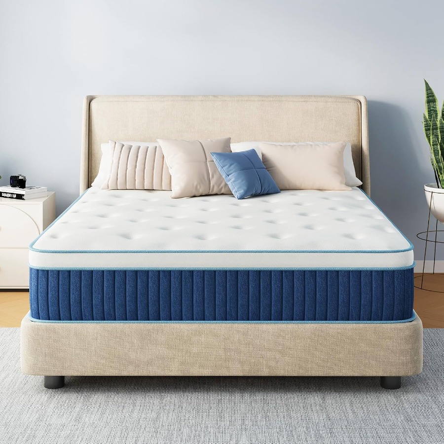 Memory Foam Mattress In A Box Queen - Kasur Hibrida Ukuran Queen 12 Inci