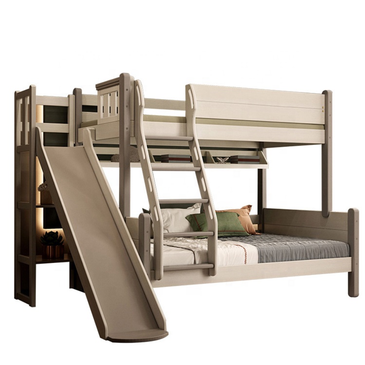 Tempat Tidur Anak dengan Selun - Bunk Bed With Stairs And Slide ulasan dan harga
