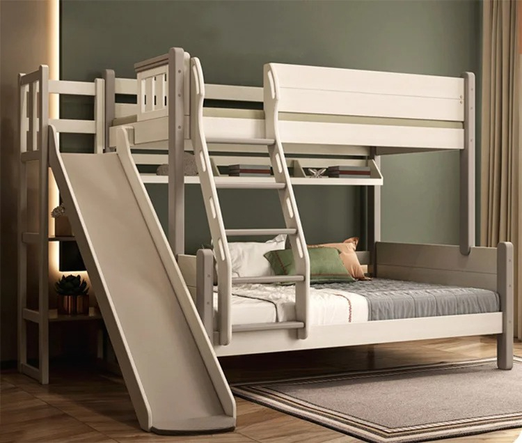 Tempat Tidur Anak dengan Selun - Bunk Bed With Stairs And Slide ulasan dan harga