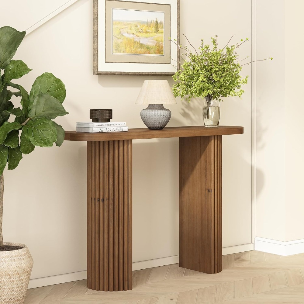 Meja Konsol Kayu Solid Bergari - Tables ulasan dan harga