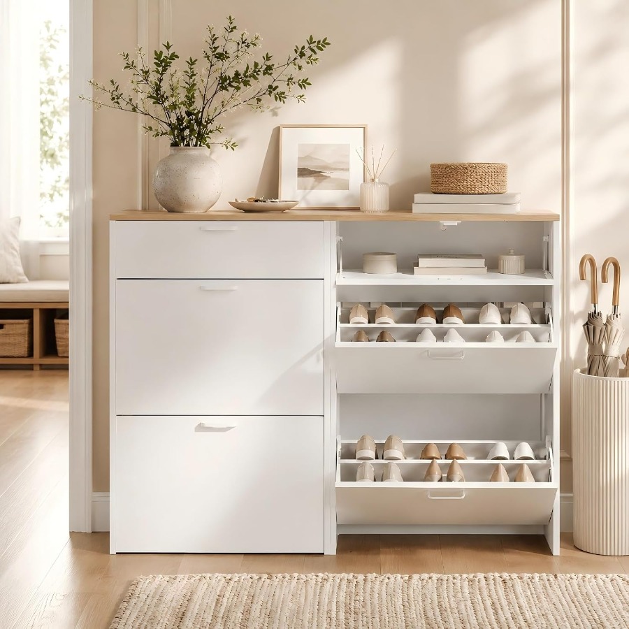Lemari Penyimpanan Sepatu untu - Shoe Rack Cabinet Narrow Entryway ulasan dan harga