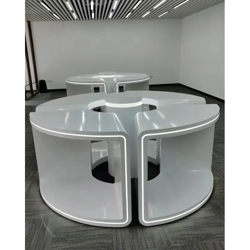 Meja Display Bundar Bercahaya  - Tables ulasan dan harga
