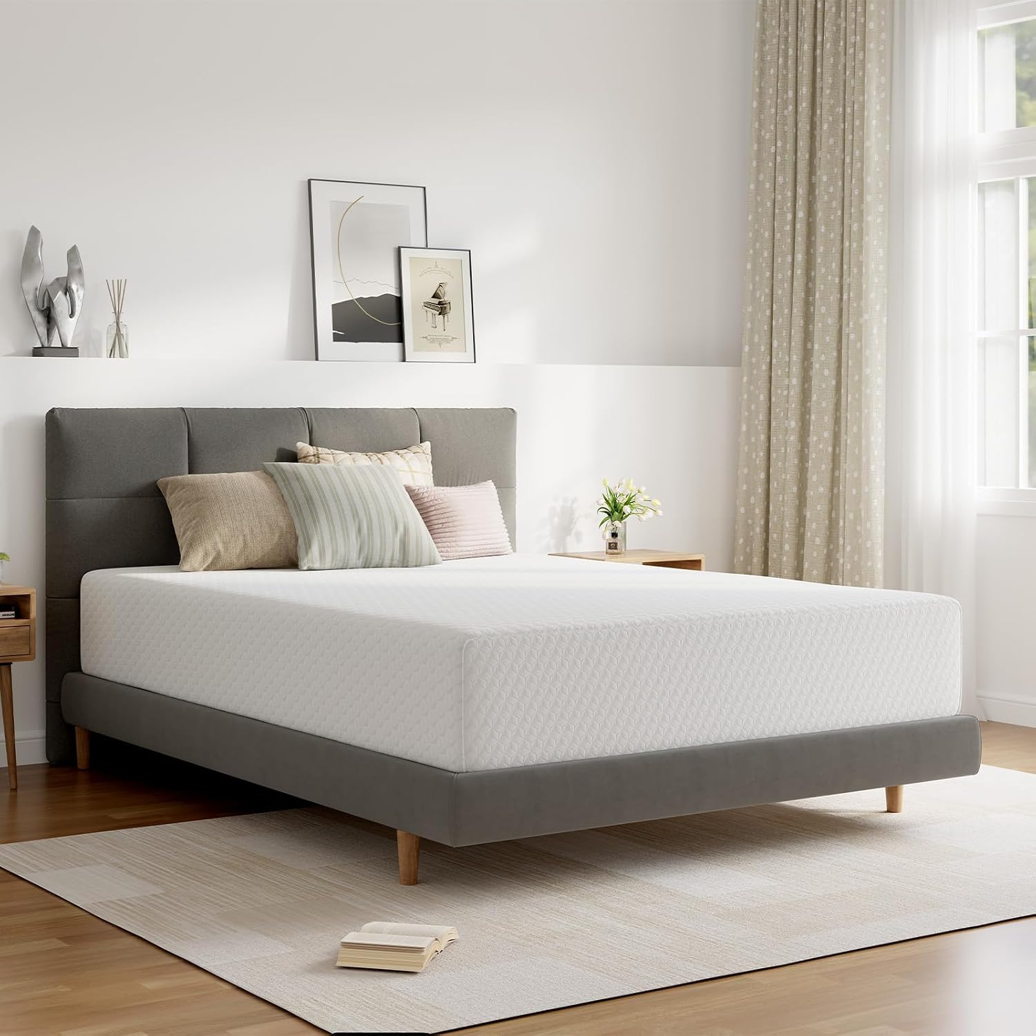Kasur Busa Memori Ukuran King  - Memory Foam Mattress In A Box Queen ulasan dan harga