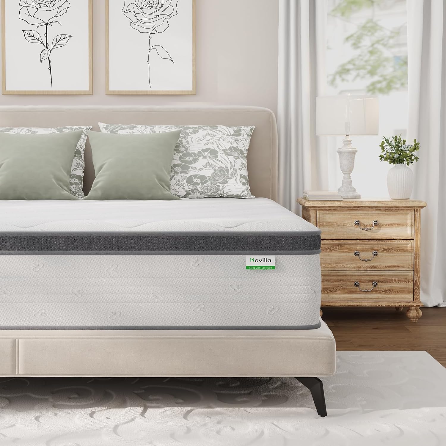 Kasur Queen 14 Inci, Kasur Uku - Memory Foam Mattress In A Box Queen ulasan dan harga