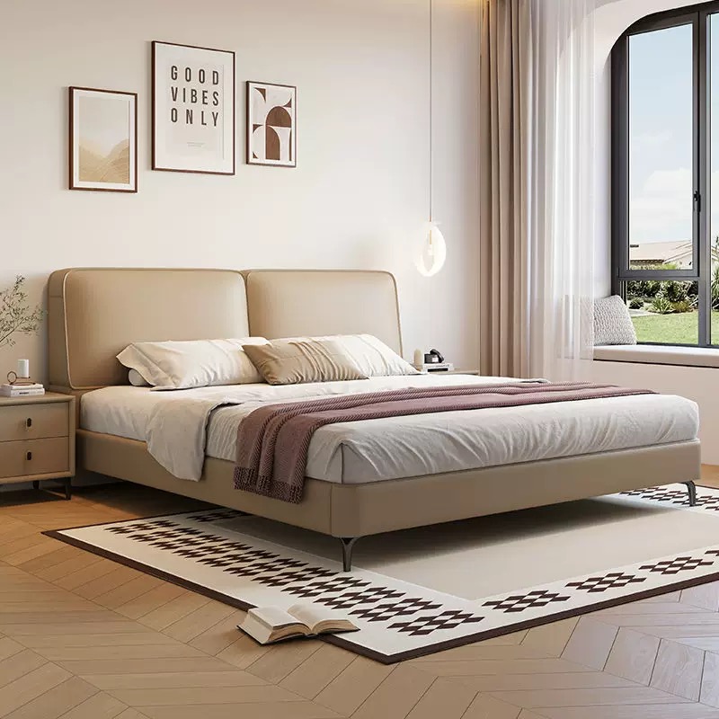 Set Perabot Kamar Tidur Kayu M - King Size Bed Frame With Storage Drawers ulasan dan harga