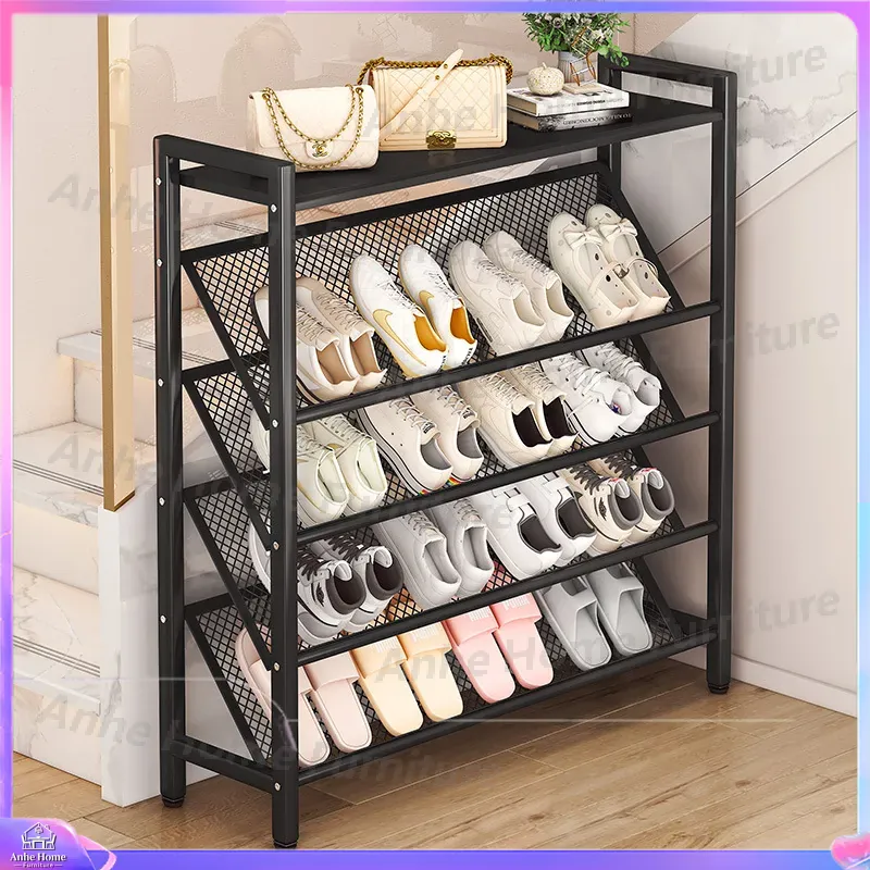 Rak Sepatu Ultra Tipis Multi L - Shoe Rack Cabinet Narrow Entryway ulasan dan harga