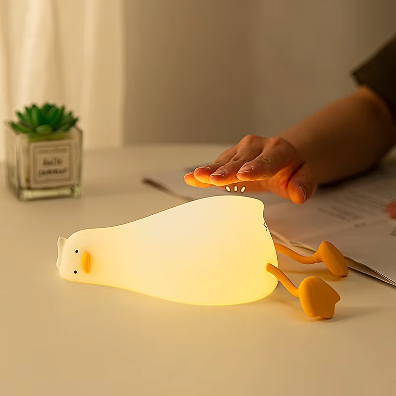 Lampu Malam LED Isi Ulang Bent - Floating Nightstand With Led Light ulasan dan harga